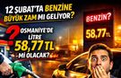 Osmaniye Gözünü Zamla Açıyor! 12 Şubat Perşembe Sabahı 58,77 Liradan satılacak!