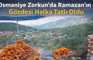 Osmaniye Zorkun'da Ramazan’ın Gözdesi Halka Tatlı Oldu