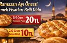 Osmaniye'nin o ilçesinde Ramazan Pidesi 20, Somun Ekmek 10 TL
