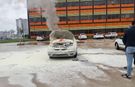 Görüntüler Videoda! Osmaniye'de Hastane Bahçesinde Yangın Çıktı