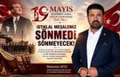 Mehmet Atcı’dan 19 Mayıs Mesajı "Bu Borcu Türkiye Cumhuriyeti’ni Yaşatarak Ödeyeceğiz"