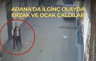 Adana'da İlginç Olayda Erzak ve Ocak Çaldılar