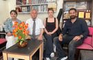Hasret Gazetesi Ekibi Mustafa Bardak'ı Ziyaret Etti
