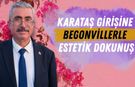 Karataş Girişine Begonvillerle Estetik Dokunuş