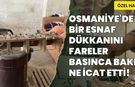 Osmaniye'de bir esnaf dükkanını fareler basınca bakın ne icat etti!