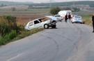 Osmaniye'de Kontrolden Çıkan Otomobil Su Tahliye Kanalına Düştü