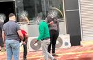 Osmaniye’de Motosiklet Kazası! Kaldırıma Devrildi, Gerginliği Çevredekiler Önledi