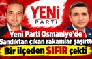 Yeni parti Osmaniye'de Sandıktan çıkan rakamlar şaşırttı! İşte İlçe İlçe Sonuçlar