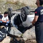 Adana Aladağ'da korkutan kaza