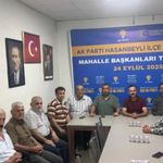 AK Parti Hasanbeyli İlçe Başkanlığı Haftalık Olağan Toplantısını Yaptı