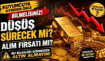 Düşüş Sürecek mi, Alım Fırsatı mı? Bu Bilgileri Görmeden Altın Almayın!