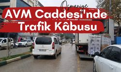 Osmaniye AVM Caddesi'nde Yaşanan Trafik Kâbusu