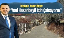 Hasanbeyli'de Beton Yol Yapım Çalışmaları Devam Ediyor