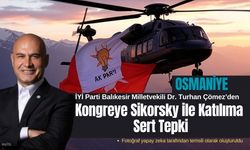 Turhan Çömez'den Helikopterli Kongre Ziyaretine Tepki