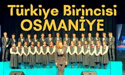 Osmaniye Türk Halk Müziği Topluluğu Türkiye Birincisi Oldu