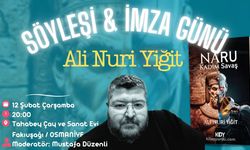 Yazar Ali Nuri Yiğit ile Söyleşi ve İmza Günü Etkinliği