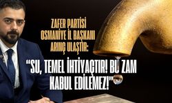 Su, Temel İhtiyaçtır! Bu Zam Kabul Edilemez