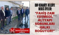 CHP’den, Osmaniye Belediyesi’ne ..