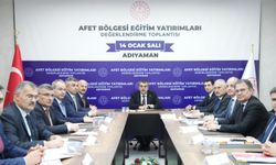 Adıyaman’da Afet Bölgesi Eğitim Yatırımları Toplantısı Düzenlendi