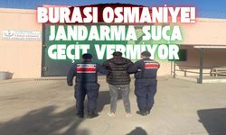 Burası Osmaniye! Jandarma Suça Geçit Vermiyor