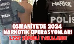 Osmaniye Narkotikten 2024’te Rekor Operasyon