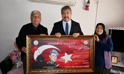 Vali Yılmaz'dan Yarbaşı'ndaki Şehit Ailesine Ziyaret