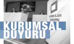 Basın Derneklerine ve Azınlık Gazetelerine Yardım Duyurusu