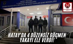 Hatay'da Polis Ekipleri'nden Düzensiz Göçmen Operasyonu