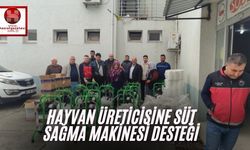 Hayvan Üreticisine Süt Sağma Makinesi Desteği