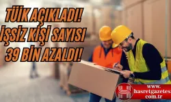 TÜİK Açıkladı! İşsizlik Oranı Yüzde 8,5'e Düştü!