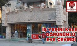 İş Yerini Kale Görünümlü Eve Çevirdi