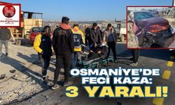 Osmaniye'de Feci Kaza: 3 Yaralı