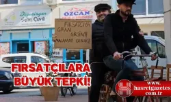 Fırsatçılara Büyük Tepki! " Malamat Olduk!"