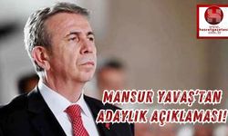 Son Dakika.. Mansur Yavaş'tan Adaylık Açıklaması