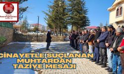 Cinayetle Suçlanan Muhtardan Taziye Mesajı