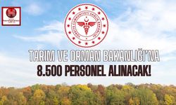 2025’te Tarım ve Orman Bakanlığı’na 8.500 Personel Alınacak!