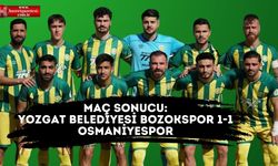 Maç Sonucu: Yozgat Belediyesi Bozokspor 1-1 Osmaniyespor