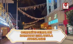 Atatürk Caddesi Ramazan Işıklarıyla Süslendi!