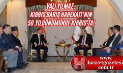 Vali Yılmaz, Harekatın 50. Yıldönümünde Kıbrıs'ı Ziyaret Etti!