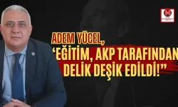 Adem Yücel, “Laik Eğitim Tehdit Altında!”