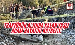 Burdur'da Traktörün Altında Kalan Adam Canından Oldu!