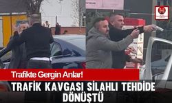 İftar Saatinde Trafikte Silahlı Tartışma!