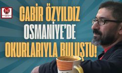 Cabir Özyıldız Osmaniye’de Okurlarıyla Buluştu!