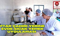 İftar Çadırı Yerine Evde Sıcak Yemek Uygulaması