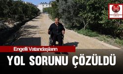 Engelli Vatandaşların Yol Sorunu Çözüldü