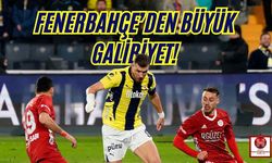 Fenerbahçe Antalyaspor'u Yendi!