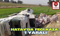 Hatay'da Feci Kaza: 1 Yaralı