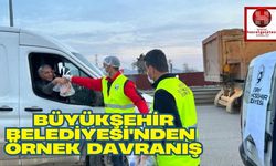 Büyükşehir Belediyesi'nden Örnek Davranış