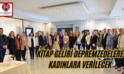 Kitap Geliri Depremzedelere Kadınlara Verilecek