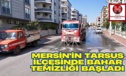 Mersin'in Tarsus İlçesinde Bahar Temizliği Başladı